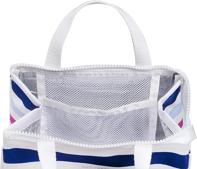 Kate Spade New York, Soft Insulated Lunch Bag Pocket, Candy Stripe