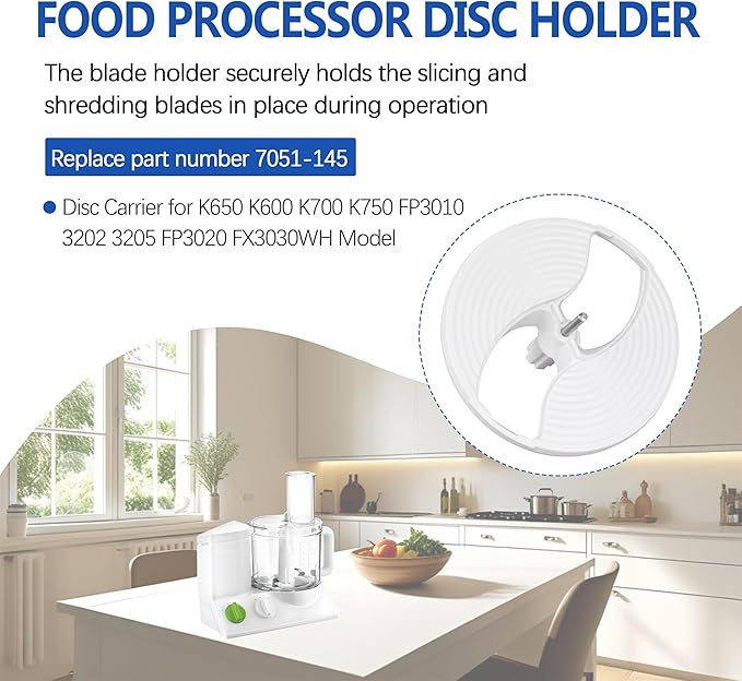 K650 Food Processor Disc Holder for Braun Insert Carrier Food Processor