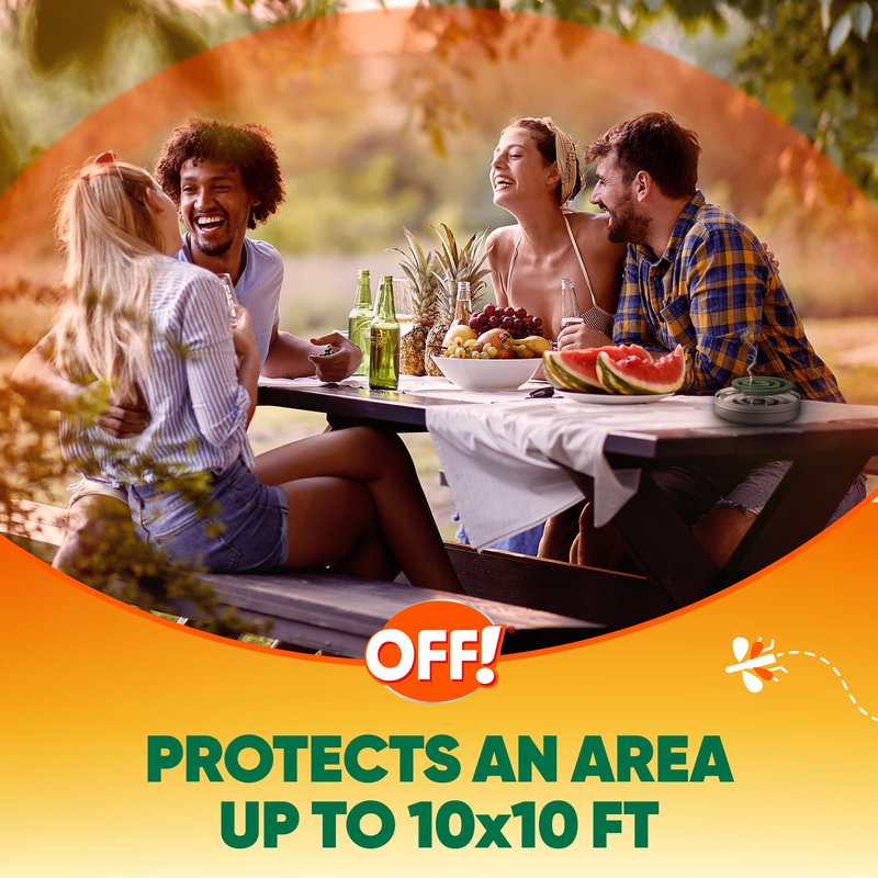 OFF! Backyard Outdoor Mosquito Repellent Coil Starter Pack, Perfect for Outdoor Patios, Country Fresh Scent, 3 Piece