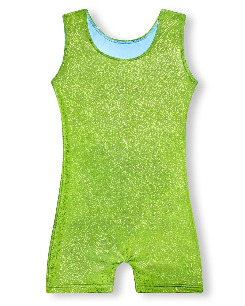 YDMZX Yellow Leotards for Girls 3T 4T 3T-4T Size 3-4T Toddler Kids Gymnastics Tumbling Outfit Clothes Unitards Biketards with Shorts