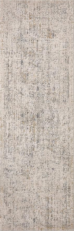 Loloi Amber Lewis Alie Collection ALE-02 Sand/Sky 2'-7'' x 12'-0'', .13'' Pile Height, Runner Rug