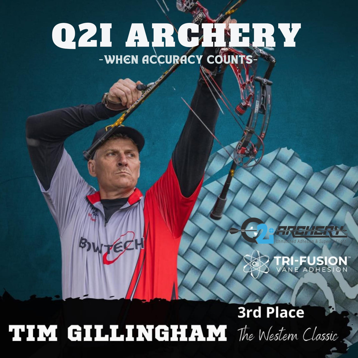 Q2i Fusion X-II | 3" | 36pk | Green High-Performance Arrow Fletching Vanes with Tri-Fusion Adhesion Technology for Target Archery