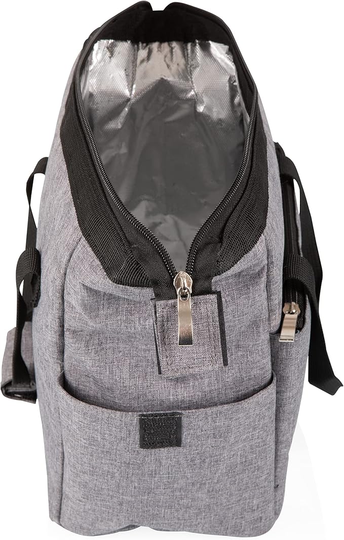 PICNIC TIME Star Wars Celebration On The Go Lunch Bag, Soft Cooler Lunch Box, Insulated Lunch Bag, (Heathered Gray) 10 x 6 x 10.5