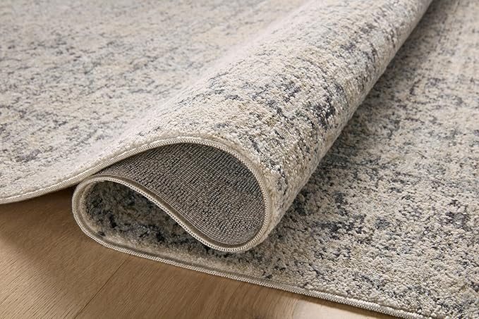 Loloi Amber Lewis Alie Collection ALE-01 Stone/Mist 2'-7'' x 10'-0'', .13'' Pile Height, Runner Rug