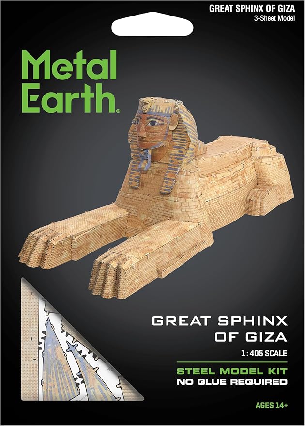 Metal Earth Great Sphinx of Giza 3D Metal Model Kit Fascinations