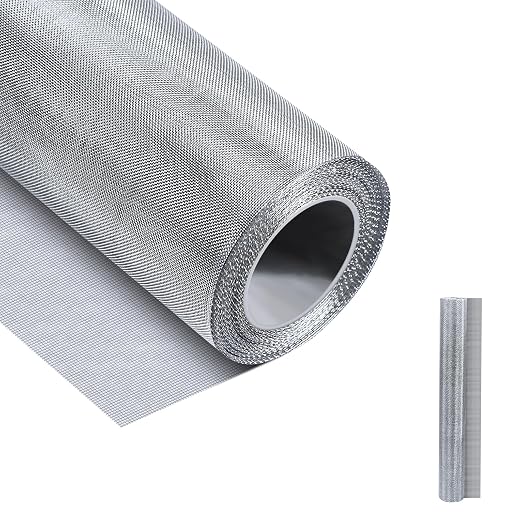 20 Mesh 304 Stainless Steel Mesh Screen, Rust Free Woven Wire Mesh, Metal Mesh