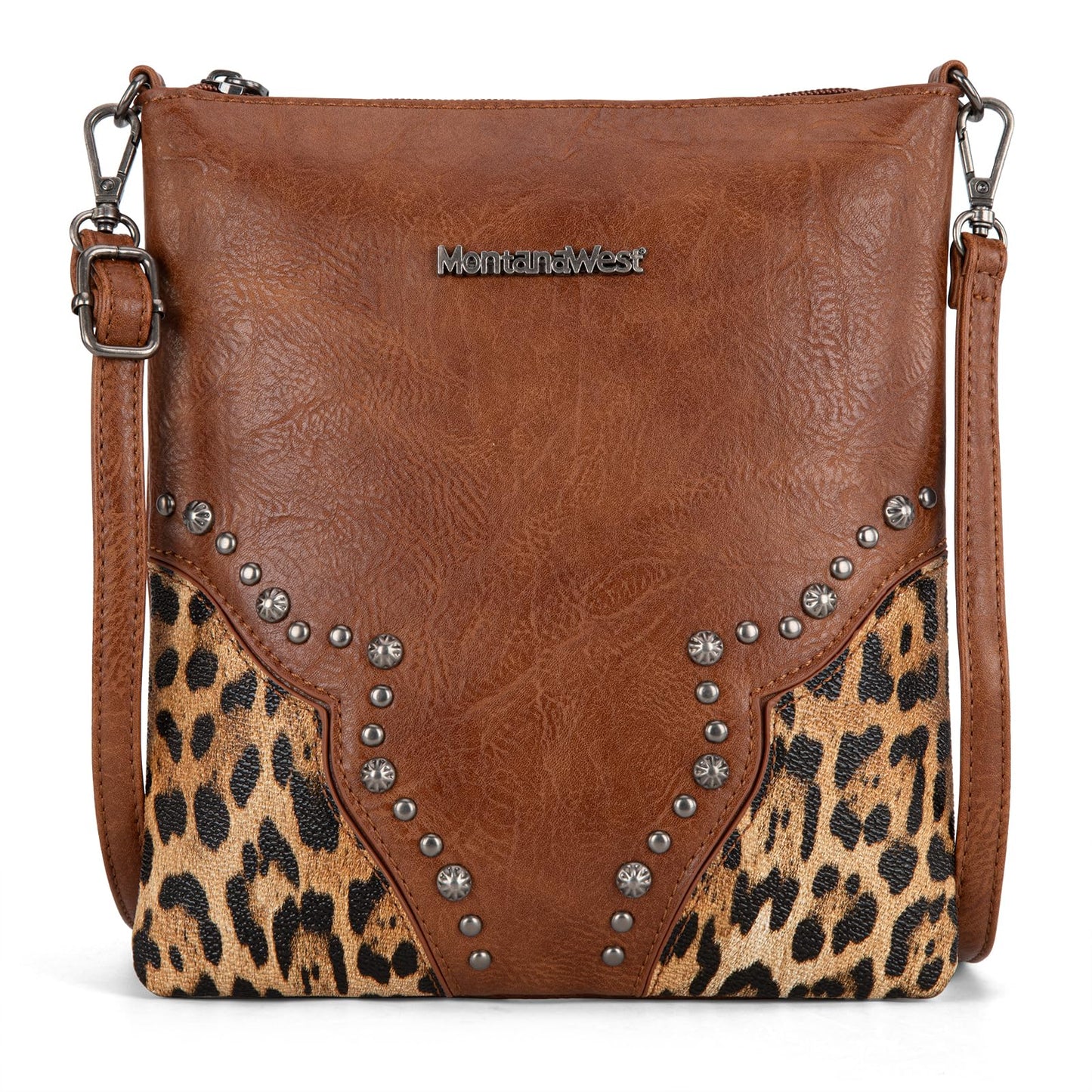 Montana West Purses and Handbags for Women 3pcs Hand Bags Tote Purse and Wallet Set Shoulder Satchel Bag for Women Leopard Print gifts MWC3-G058BR