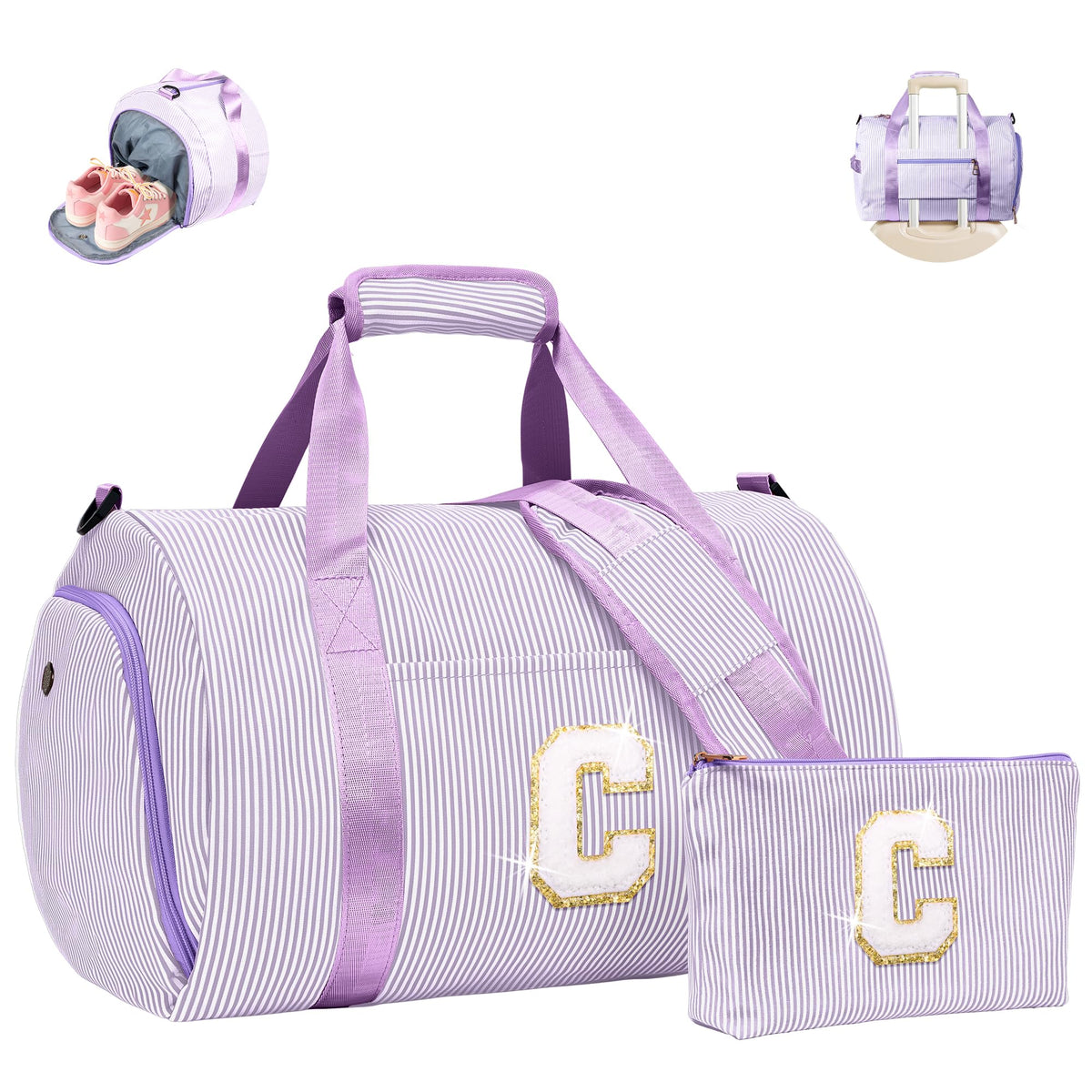 Vogewood Gift for 4 Year Old Girl, Girls Travel Duffle Bag, Kids Duffle Bag
