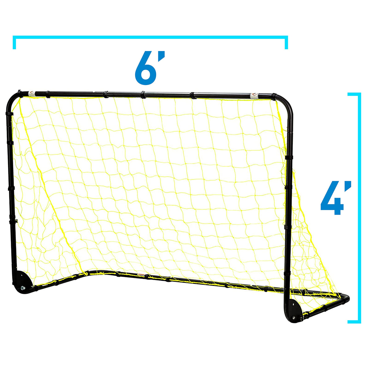 Franklin Sports Black Folding Soccer Goal - 4' x 6'