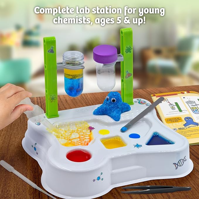 Thames & Kosmos Kids First Science Kit | STEM Learning, Intro to Chemistry for Ages 5+ | Safe & Educational Lab Setup with 20+ Durable Tools, 12 Experiments | Explore Lab Skills & Science Concepts