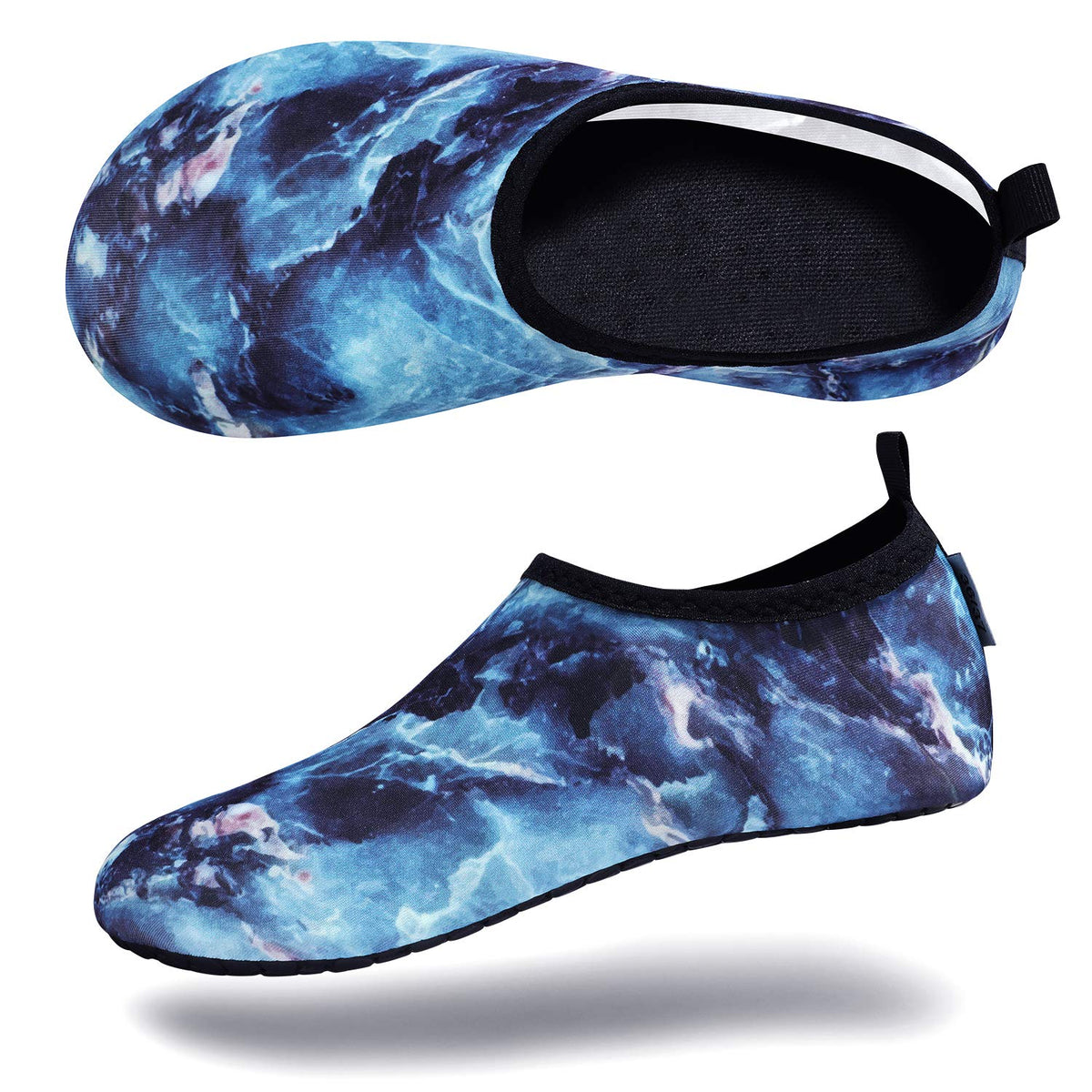VIFUUR Water Shoes for Men Women Barefoot Quick Dry Aqua Socks Slip On