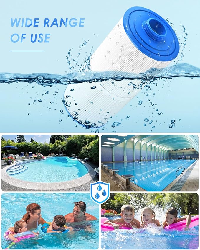 PACETAP Spa Filter Replaces for Unicel 6CH-960, 2 Pack Hot Tub Filter