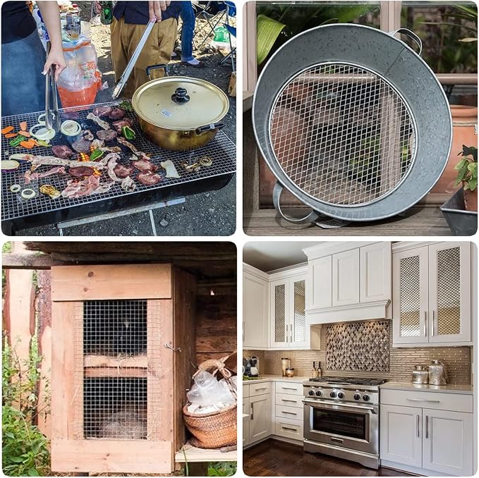 Stainless Steel Woven Wire Mesh 304 Stainless Steel Mesh Sheet, Heat-Resistant