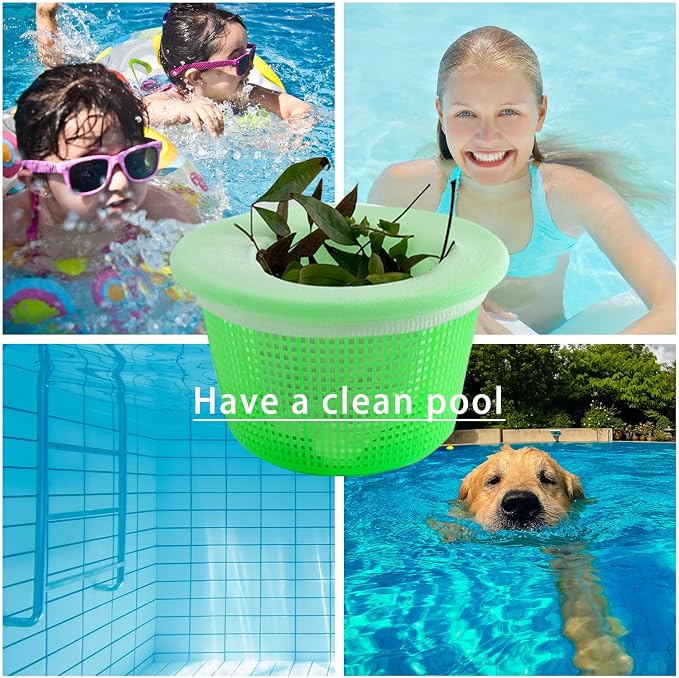 60PCS Pool Skimmer Socks Above Ground and Inground Pool, Pool Skimmer Basket