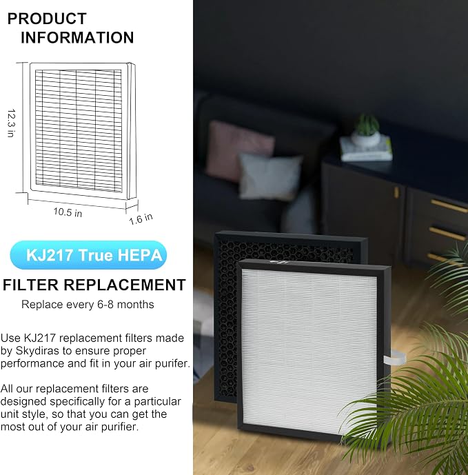 KJ217 Filter Replacement, Compatible