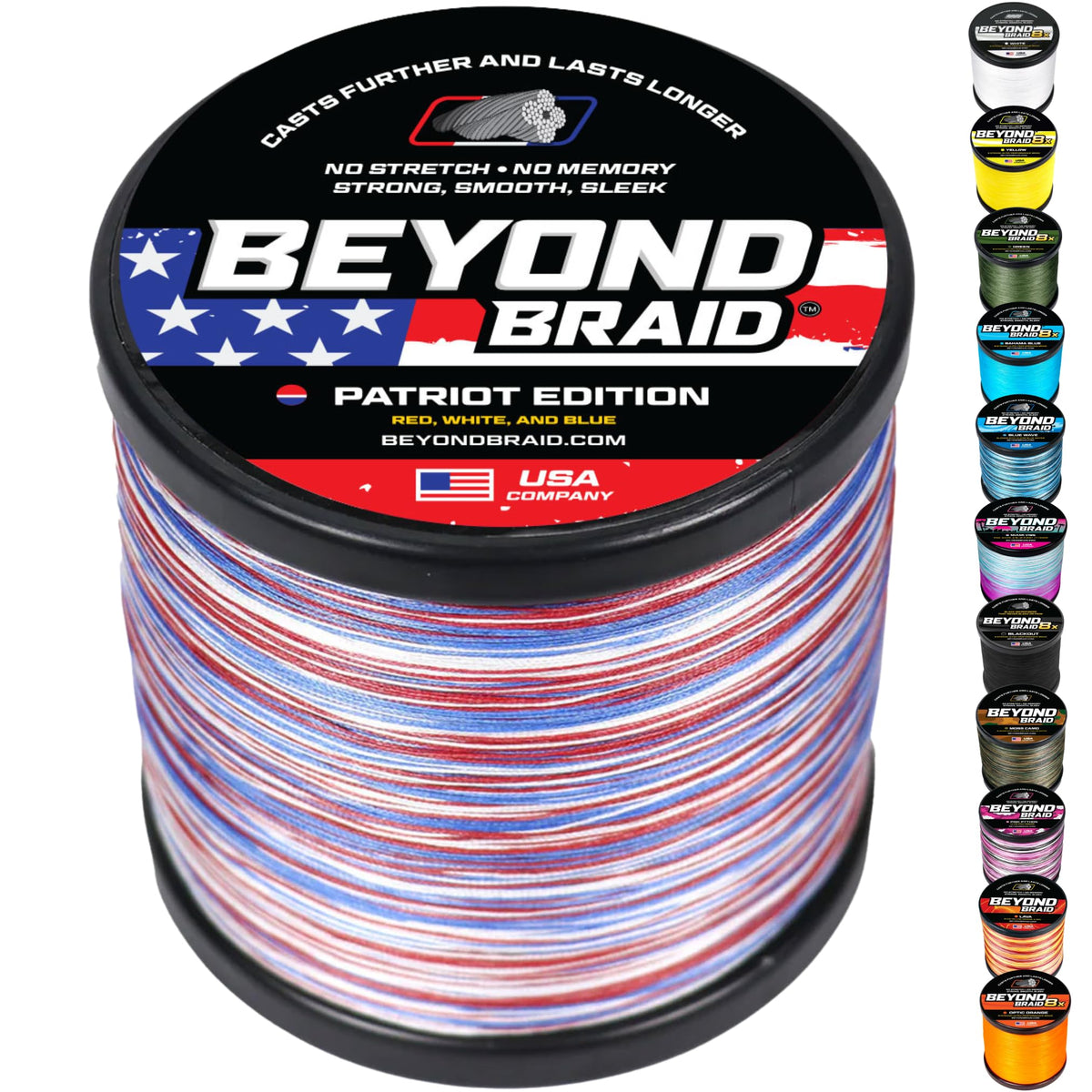Beyond Braid Patriot 300 Yards 80lb