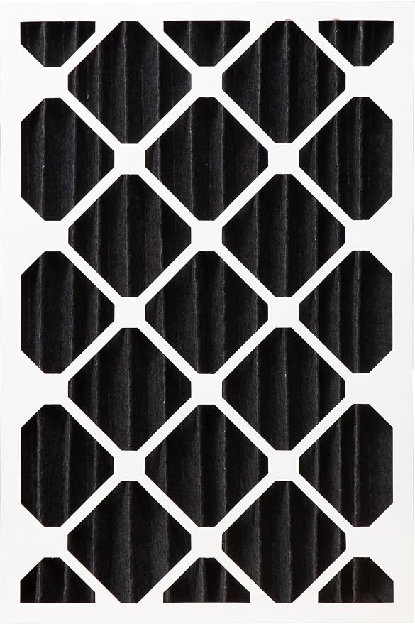 Nordic Pure 20x20x4 Pure Carbon Pleated Odor Reduction Merv 8 Furnace Filters 6