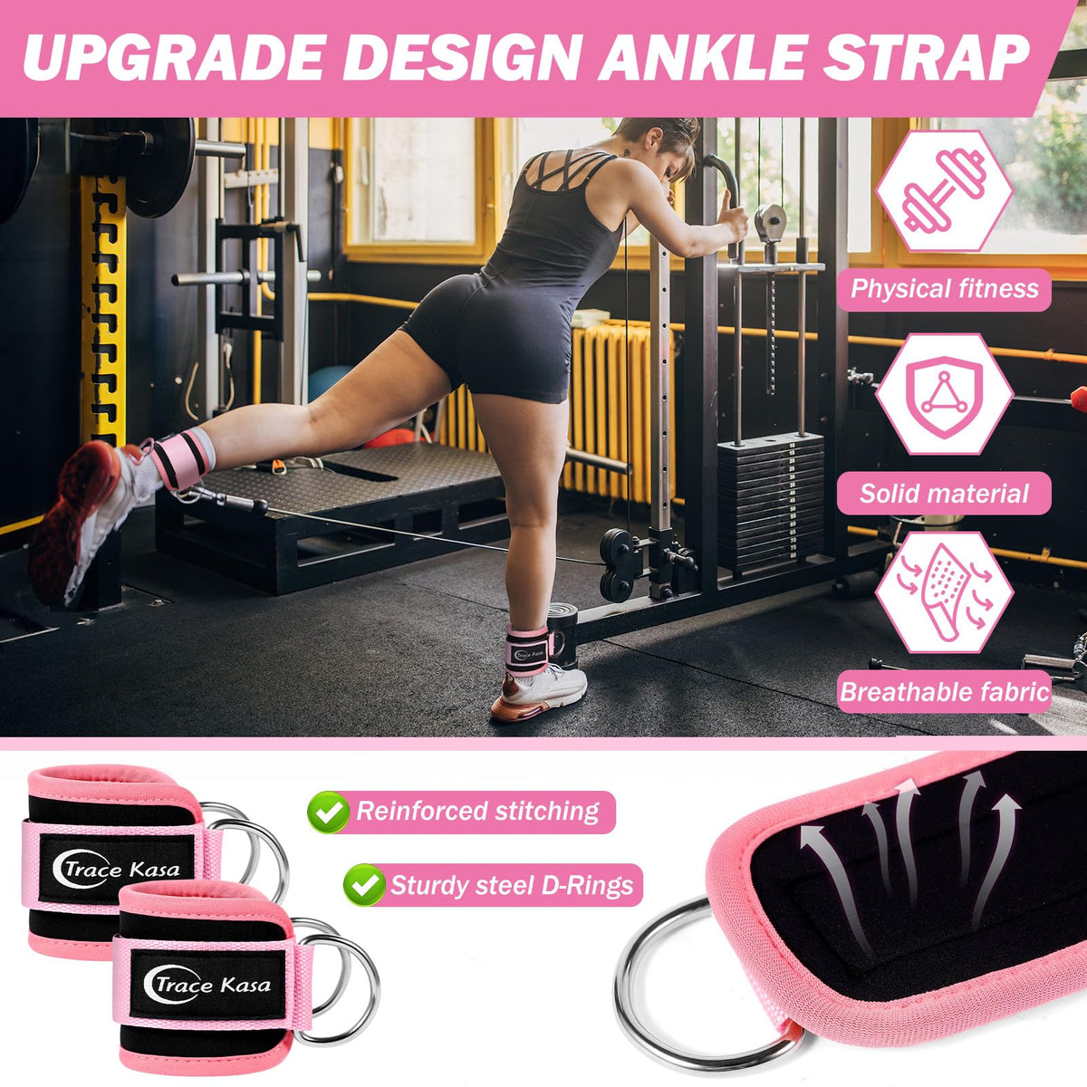 TRACE KASA Barbell Pad Set: 10 PCS Gym Equipment Accessories