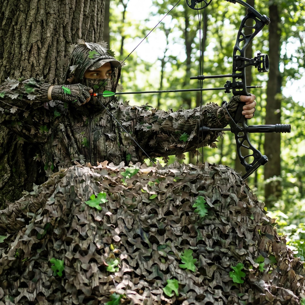 Sitong Bulk Roll Camo Netting for Hunting Military Decoration Sunshade