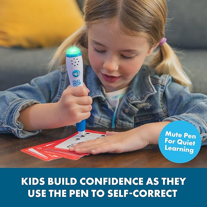 Educational Insights Hot Dots Preschool Prep Set - Toddler ABC Flash Cards with Interactive Pen, Preschool Learning Activities, Reading & Math Workbooks, Learn to Read for Kids Ages 4+