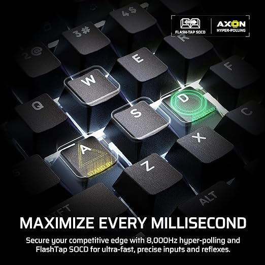 Corsair Galleon 100 SD RGB Mechanical Wired Gaming Keyboard – QWERTY US, Stream Deck-Integrated, Pre-Lubed MLX Pulse Thocky Hotswappable PBT Double-Shot Switches, FlashTap SOCD, 8,000Hz – Black