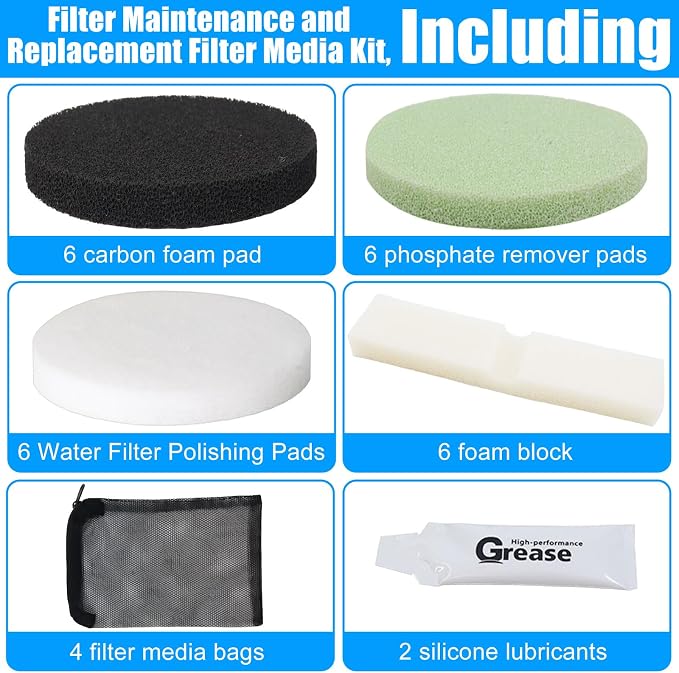 30pcs FX4 Canister Filter Media Replacement Kit Compatible