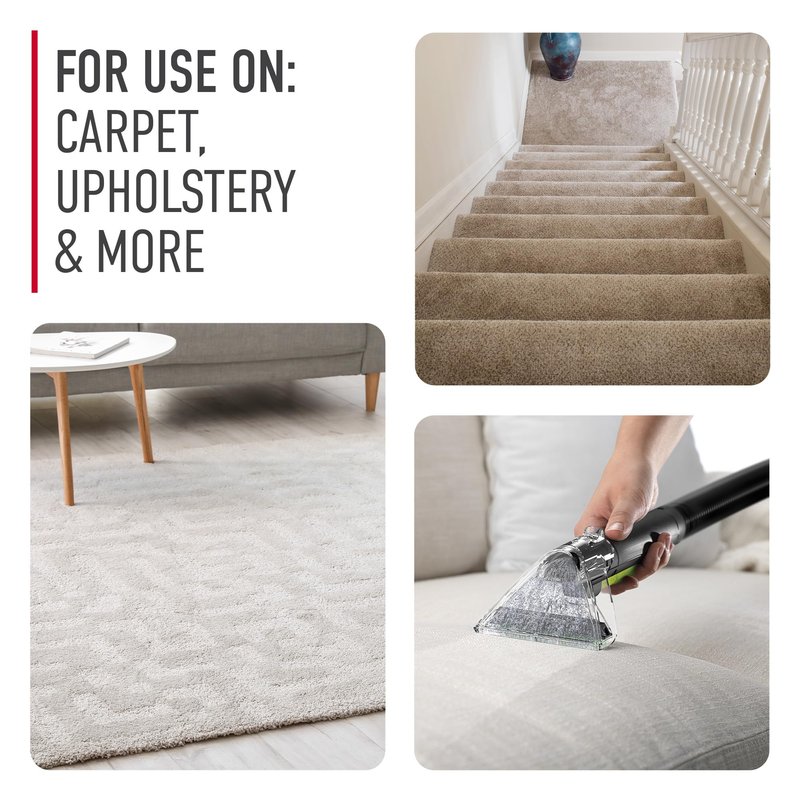 Hoover Renewal Carpet Cleaner Solution, 64 oz., Fresh Meadows Scent, Everyday Carpet Shampoo Solution, Removes Dirt and Grime from Carpet and Upholstery, Pair with Hoover Carpet Cleaner Machine