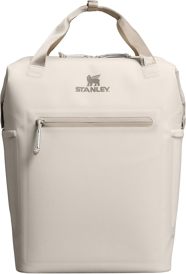 Stanley All Day Madeleine Backpack Soft Cooler 20 Can Cooler with Handle and Shoulder Straps Insulated Travel Bag with Zipper BPA-Free
