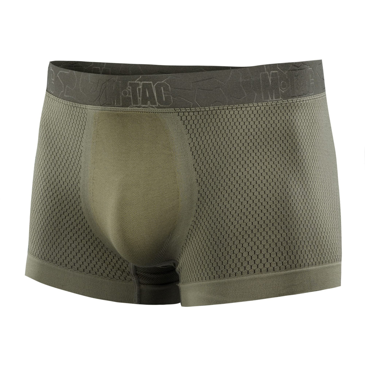 M-Tac Tactical Underwear for Men Boxer Style - Breathable Moisture Wicking Underpants (Olive, L)
