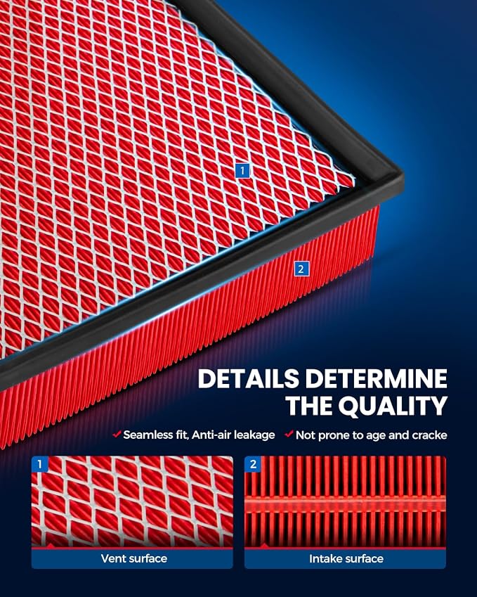 KAX Premium Engine Air Filter, GAF027 Replacement