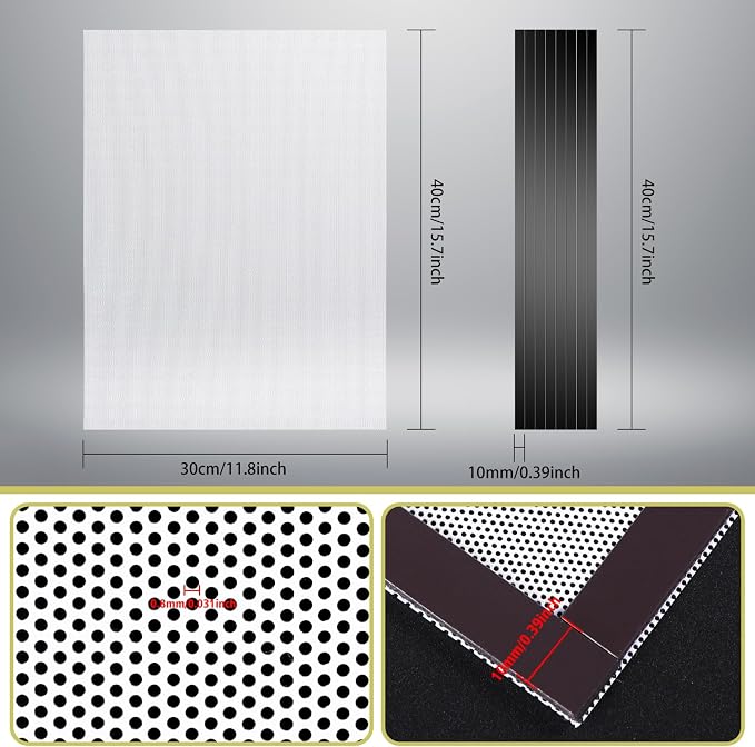4 Pack 40cm x 30cm Magnetic Floor Vent Cover