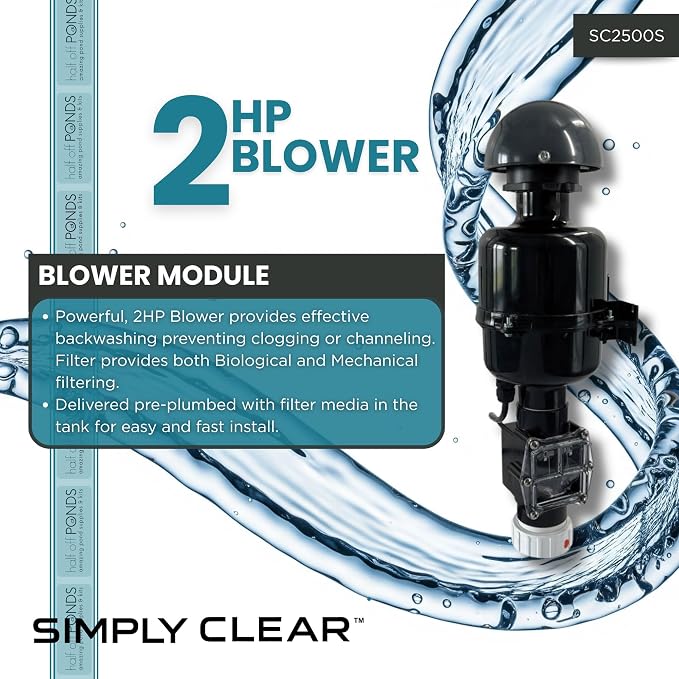 HALF OFF PONDS Simply Clear Koi Pond Filter System