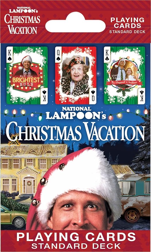 Masterpieces Officially Licensed, The Movie Playing Cards - 54 Card Deck for Adults - National Lampoon's Christmas Vacation