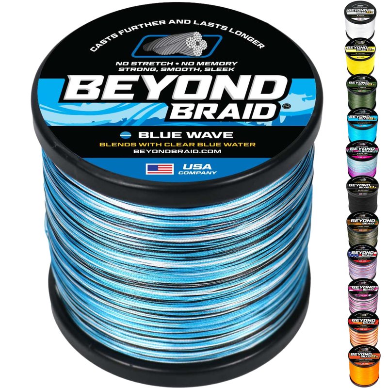 Beyond Braid Blue Wave 500 Yards 8lb