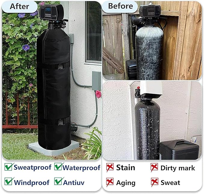 Water Softener Cover – Heavy Duty Tank Protection Fabric, Waterproof Equipment