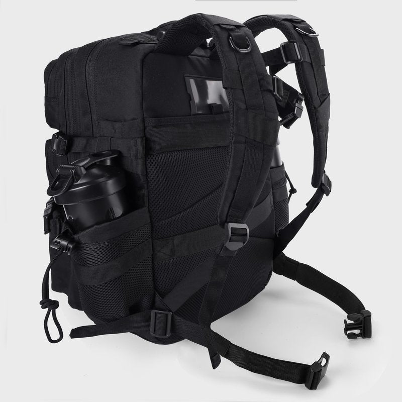 LHI Military Tactical Backpack for Men and Women 45L Army 3 Days Assault Pack Bag Large Rucksack with Shoe Compartment