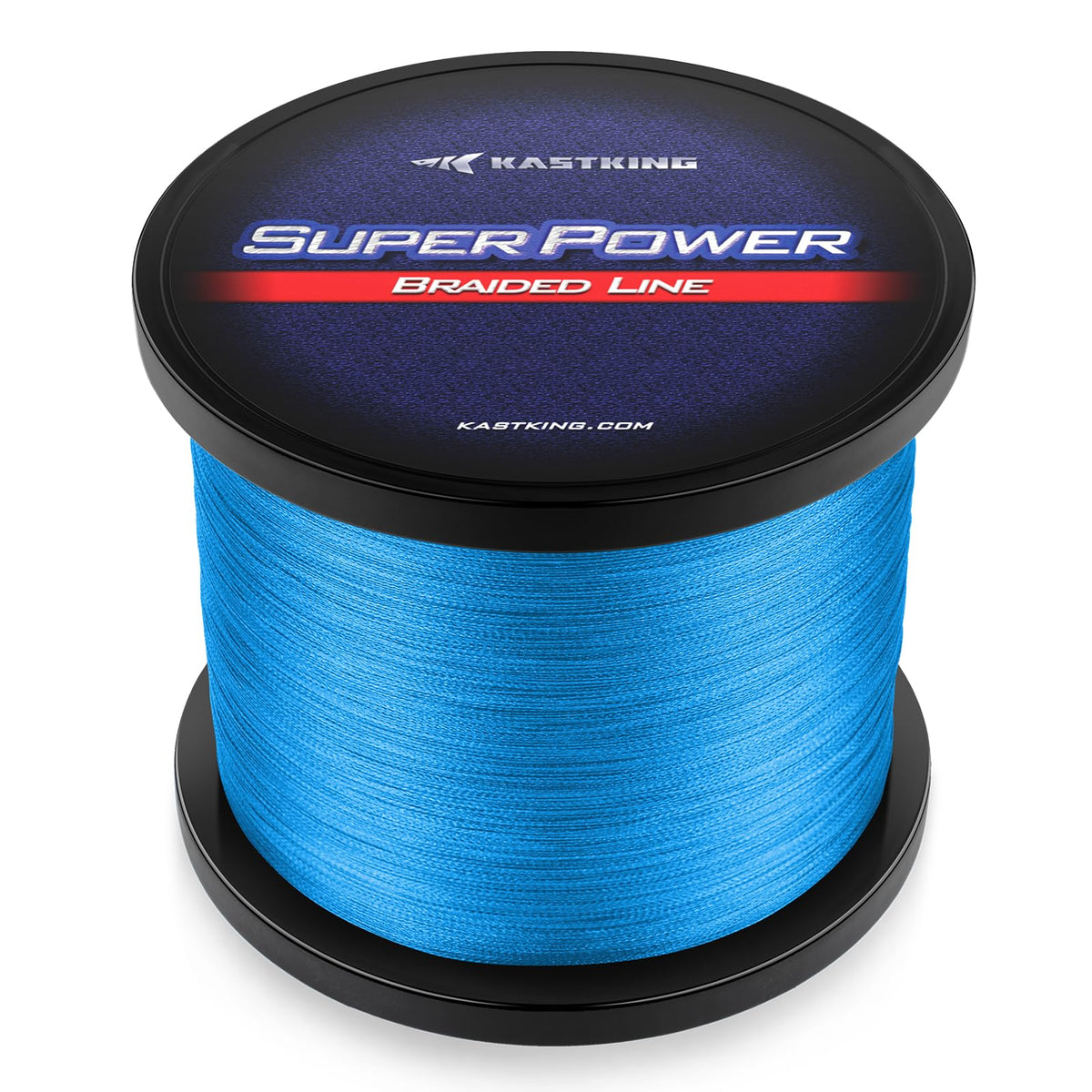 KastKing Superpower Braided Fishing Line, Ocean Blue, 15 LB, 300+27 Yds