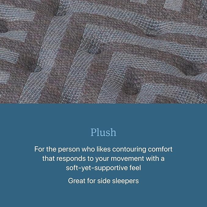 Beautyrest Days End Plush 14" Mattress - Twin XL - Cooling Tech, Supportive Durable Pocketed Coils, Pressure Relief, Motion Separation; 100 Night Sleep Trial and 10 Year Warranty