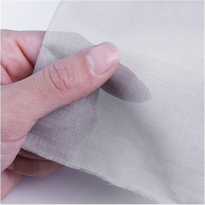 Woven Stainless Steel Wire Mesh, 250 Mesh Durable & Flexible, Fine to Large Mesh