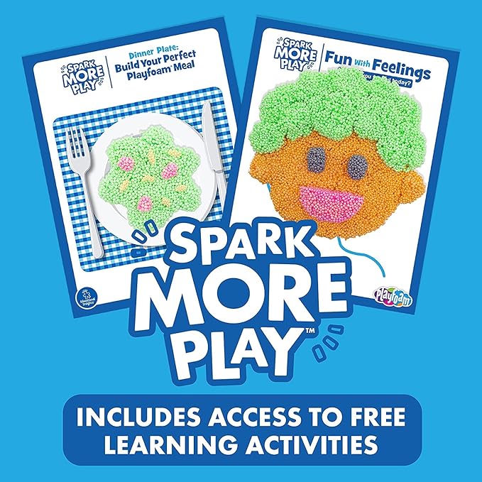 Educational Insights Playfoam Shape & Learn Numbers Set, Flash Card Set, Preschool Kindergarten Classroom Essentials, Ages 3+