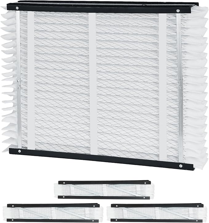 VEVOR 20x25x4 Furnace Air Filter, MERV 11 Pleated HVAC AC Replacement,