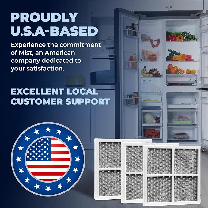 Mist Fresh Refrigerator Air Filter Replacement