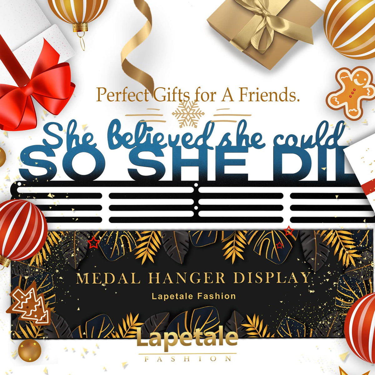 Race Medal Holder Wall Hanger,Marathon Medal Display and Runner Medal Hanger Display,Bib Running Medal Display, Running Medal Hanger Display,Medal Holder for Wall, Sports Medal Hanger Display Gifts