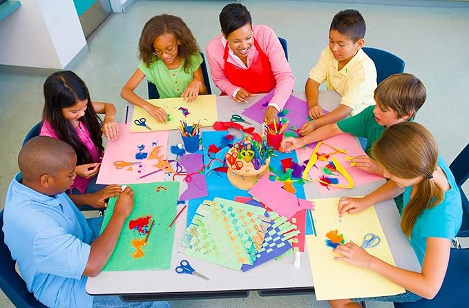 Prang (Formerly SunWorks) Construction Paper, Sky Blue, 9" x 12", 50 Sheets (Pack of 2)