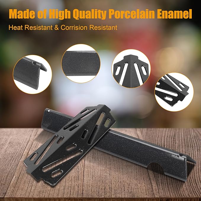 Genesis ii 300 Grill Parts for for Weber Genesis 2 300 E-315 II E-310 II E-330 II S-310 II LX E-340 II E-335 II S-335 II SE-335 Grills Parts, Flavorizer Bars and Heat Deflector for Weber 66032 66040"