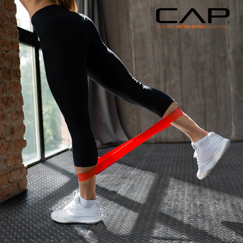 CAP Barbell 1/2-Inch Interlocking EVA Foam Exercise Puzzle Mat Home Gym Flooring - 2 Pack | 24" x 24" x 1/2" | T Pattern - Black