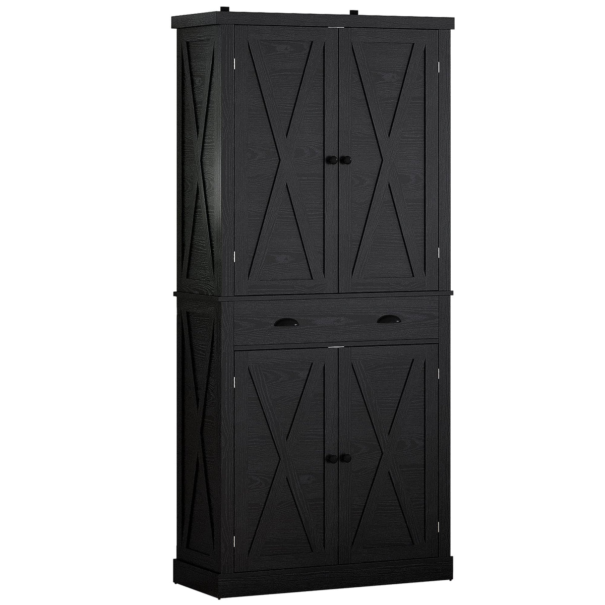 IRONCK Storage Cabinet with Drawers and Doors for Living Room and Entryway