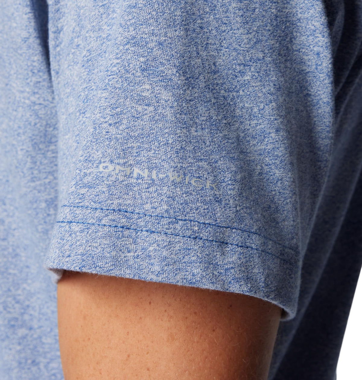 Columbia Men's Thistletown Hills Short Sleeve, Mountain Blue Heather, X-Large