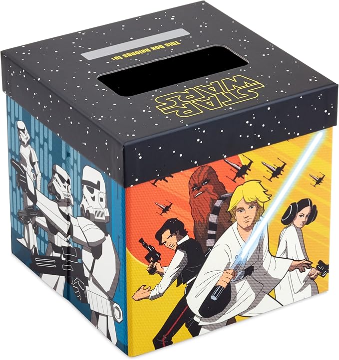 Hallmark Star Wars Valentines Day Cards for Kids School Classroom Exchange and Mailbox with Light and Sound
