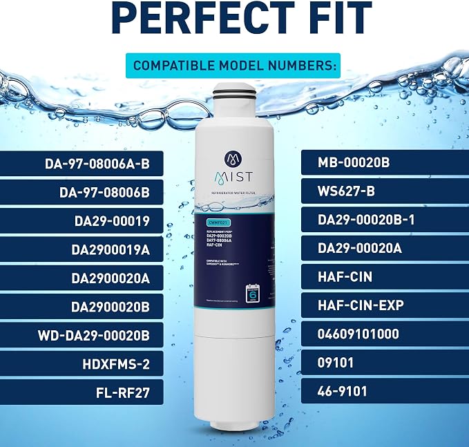 Mist HAF-CIN/EXP Refrigerator Water Filter Replacement
